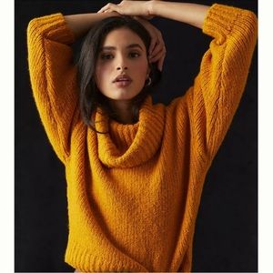 NWOT Anthropologie Pilcro Turtleneck Sweater Size Medium Z185